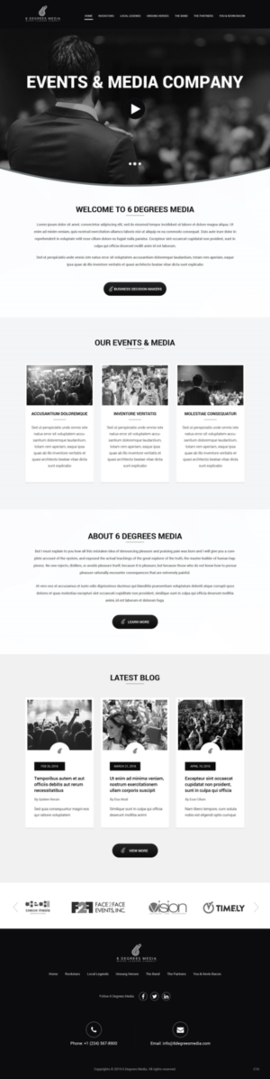 Web Design by pb for this project | Design: #20805415