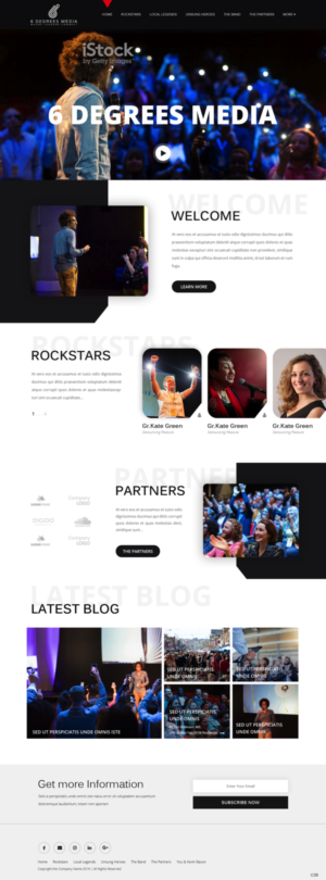 Web Design by pb for this project | Design: #20805424