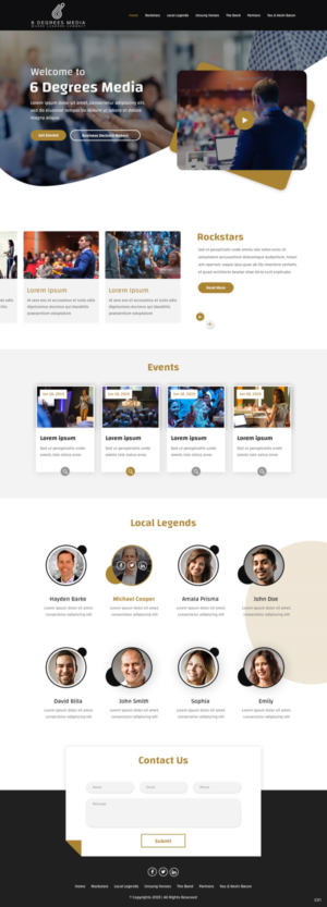 Web Design by pb for this project | Design: #20805425