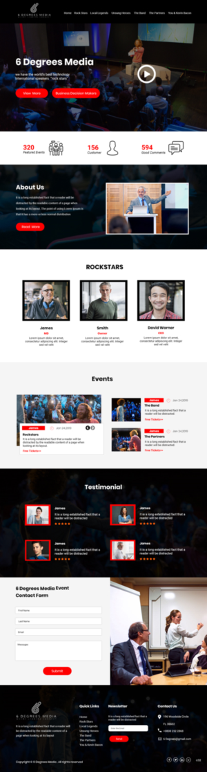 Web Design by pb for this project | Design: #20805427