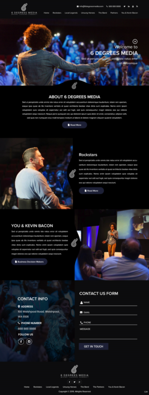 Web Design by pb for this project | Design: #20805428
