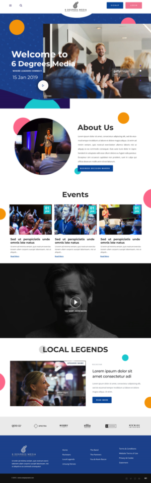 Web Design by pb for this project | Design: #20805431