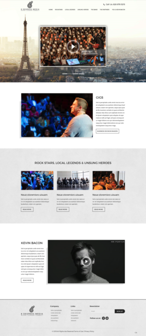 Web Design by pb for this project | Design: #20822733