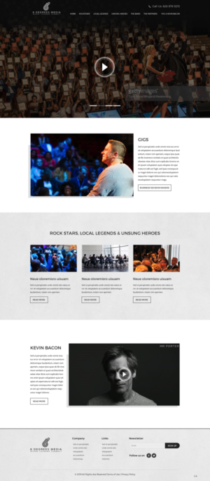 Web Design by pb for this project | Design: #20822738
