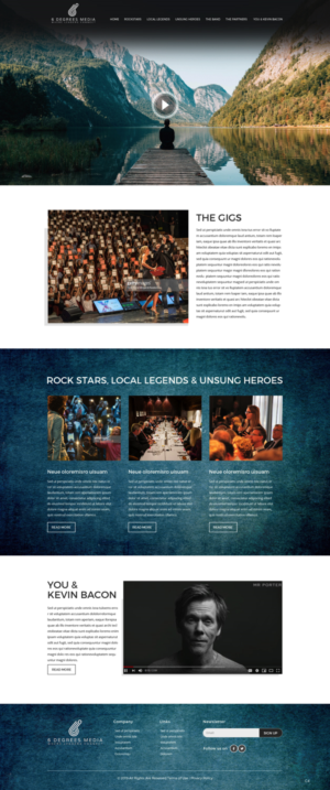 Web Design by pb for this project | Design: #20881061
