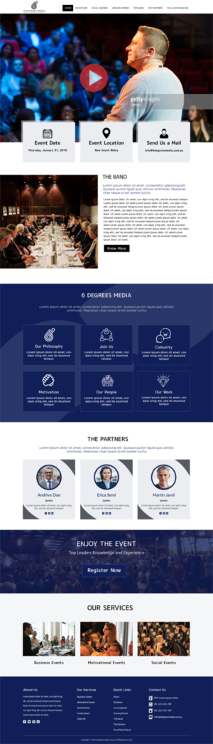 Web Design by SURYA for this project | Design: #20842903