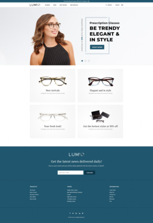 Online Prescription Eyewear Company Needs a Website  | Web-Design von v.senthil-designer