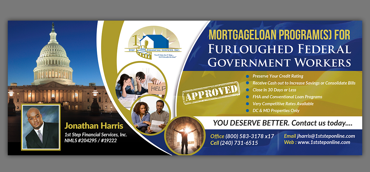 Flyer Design by innovative earth for 1st Step Financial Services, Inc. | Design #20805502