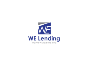The logo should be similar to the logo below, but instead of western express lending, please put : WE Lending  the line below:  WE live WE love WE lend | Logo Design by Atvento Graphics