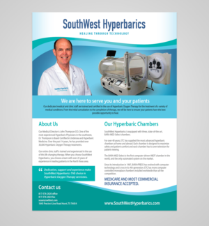 One Page Medical Flyer - Need sophisticated but colorful, engaging design | Flyer Design by Taya Bright