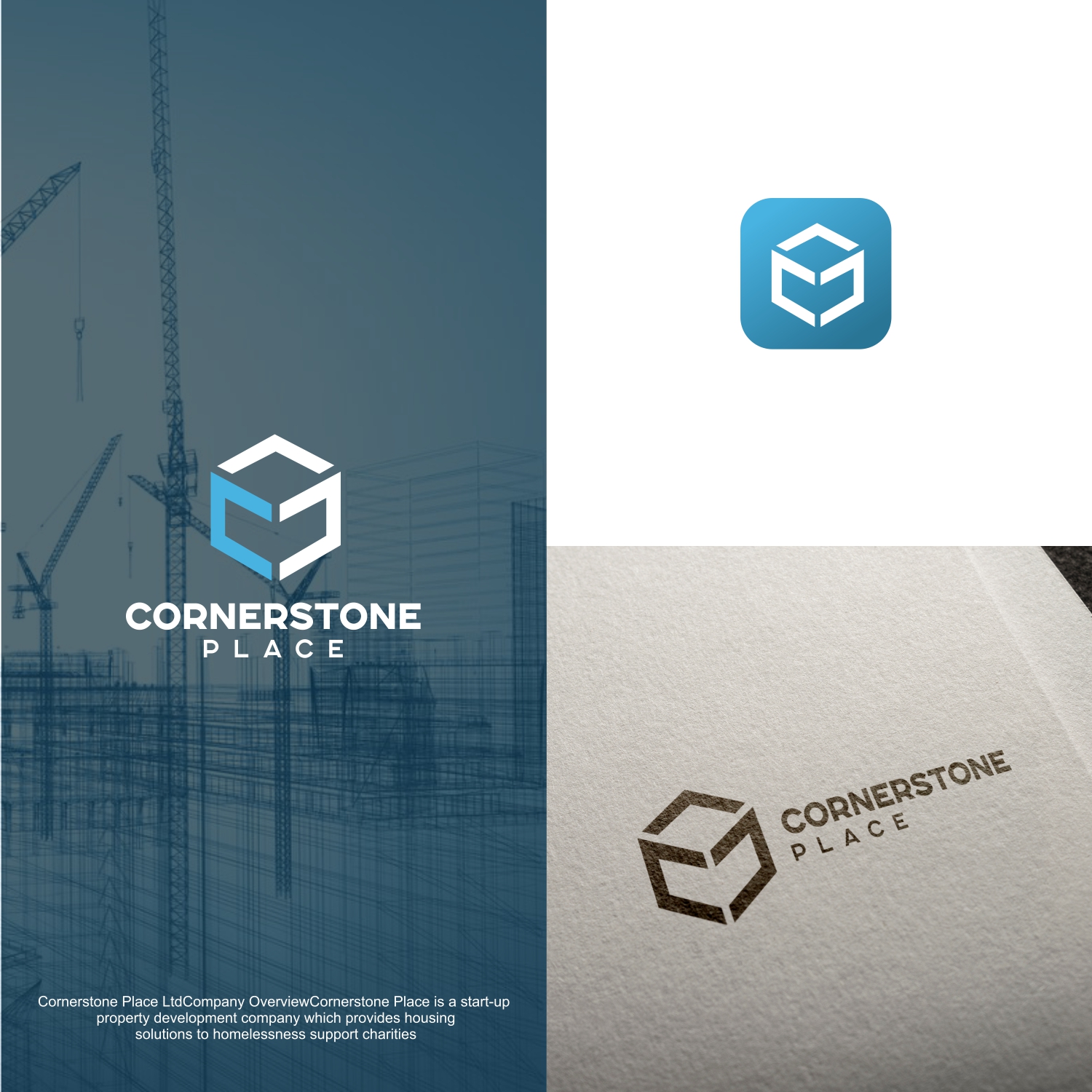 Logo Design by Farqaleit™ for Cornerstone Place | Design #20801882