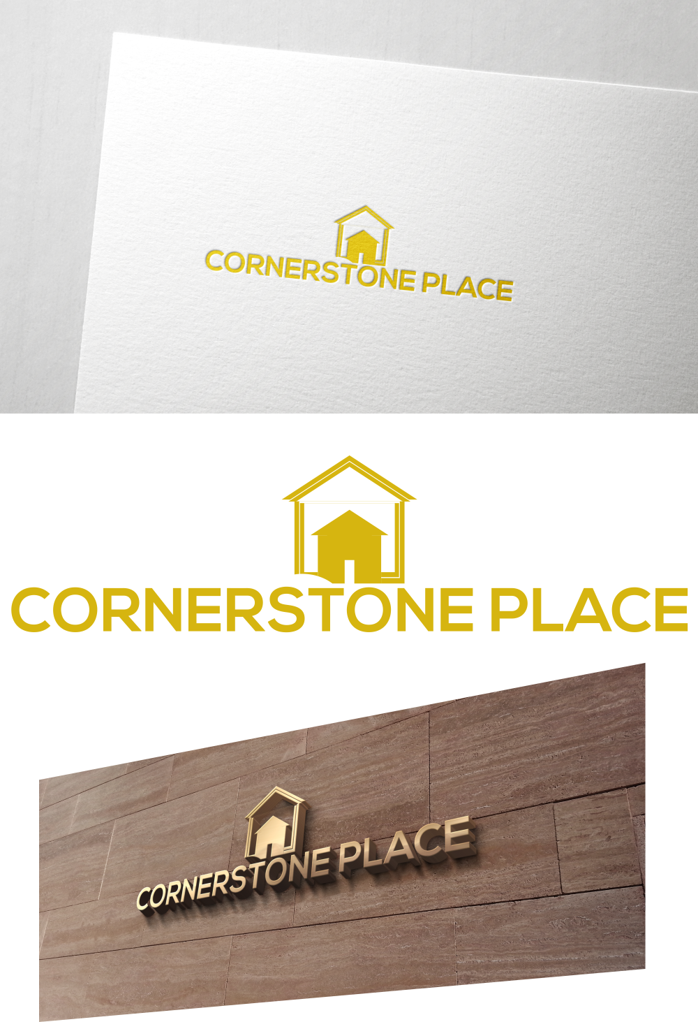 Logo Design by veronnie for Cornerstone Place | Design #20858287