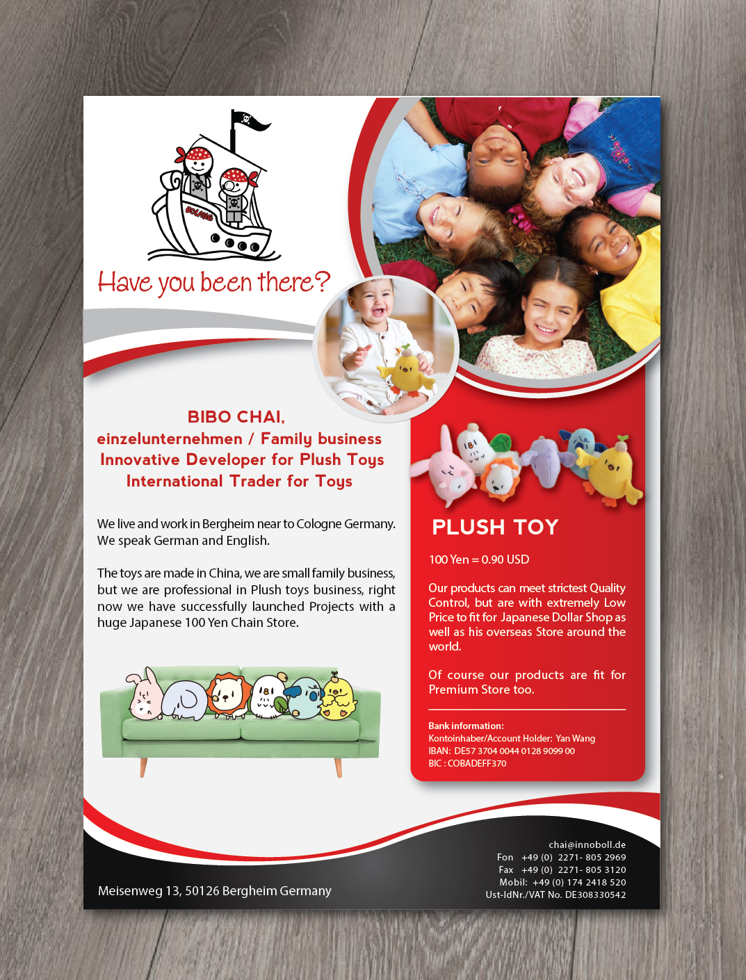 Flyer Design by alex989 for  Wang Messtechnik  | Design #20803221
