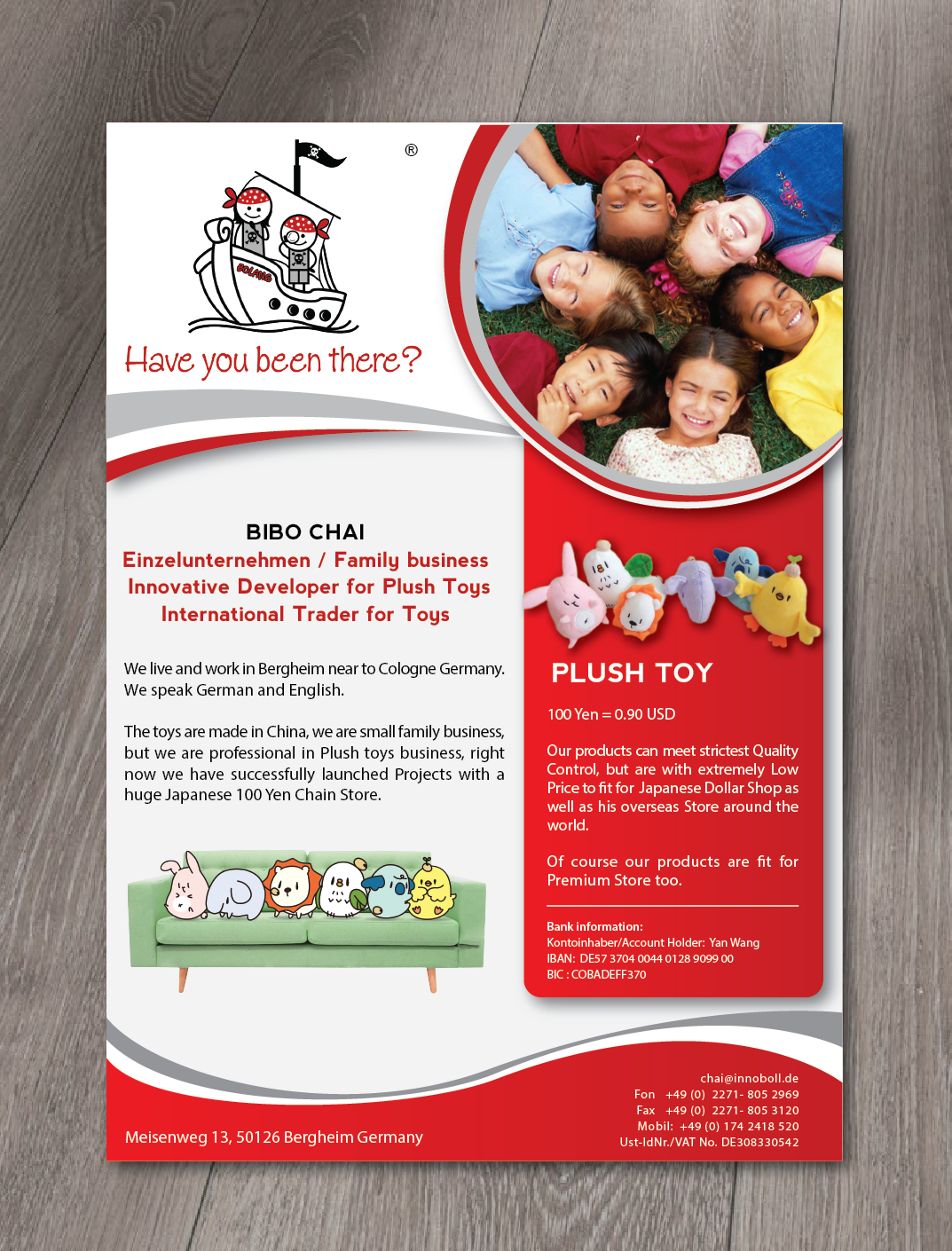 Flyer Design by alex989 for  Wang Messtechnik  | Design #20812991