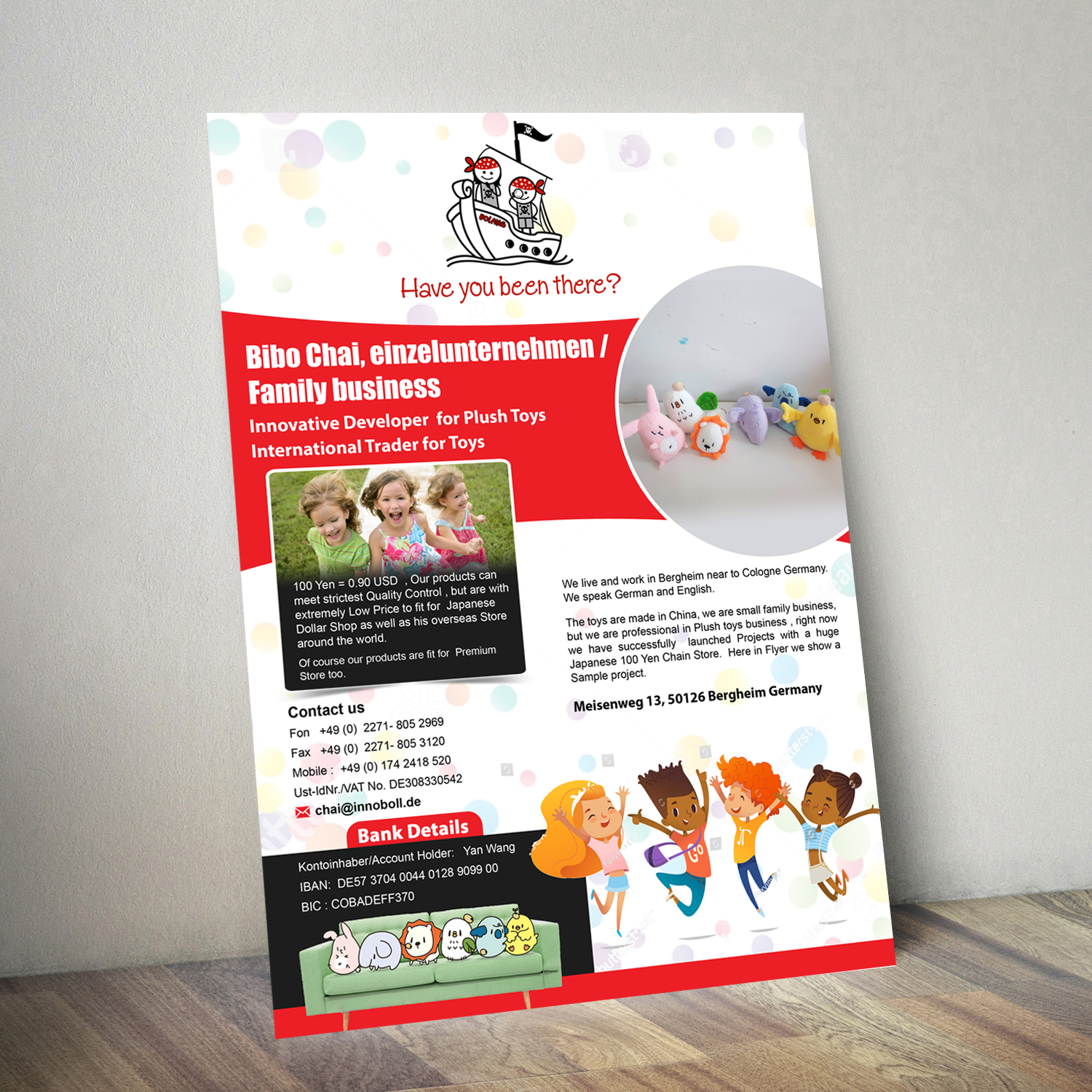 Flyer Design by aspiremedia for  Wang Messtechnik  | Design #20805834