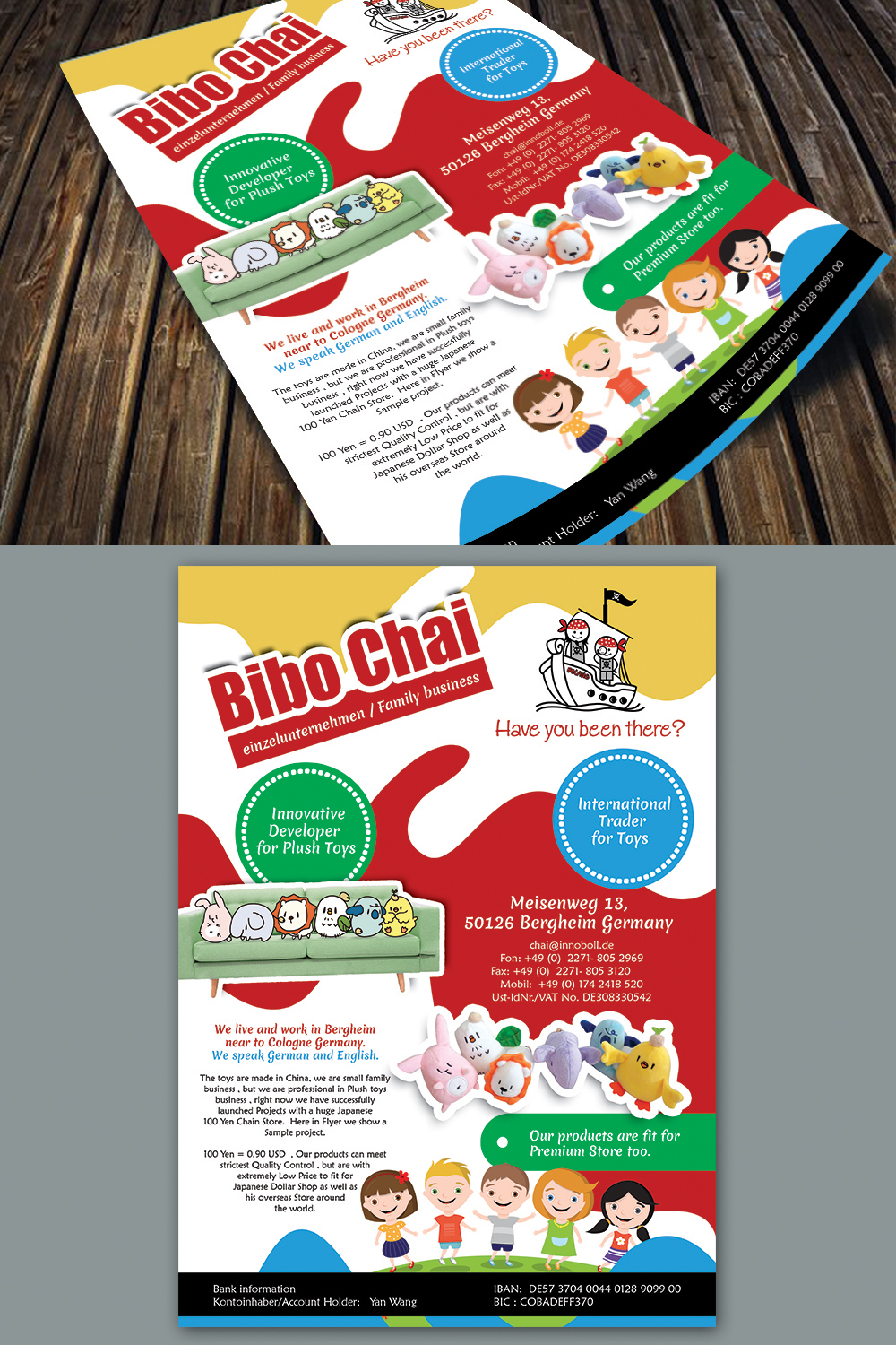 Diseño de Flyer por BLUE WINGS para  Wang Messtechnik  | Diseño #20798761