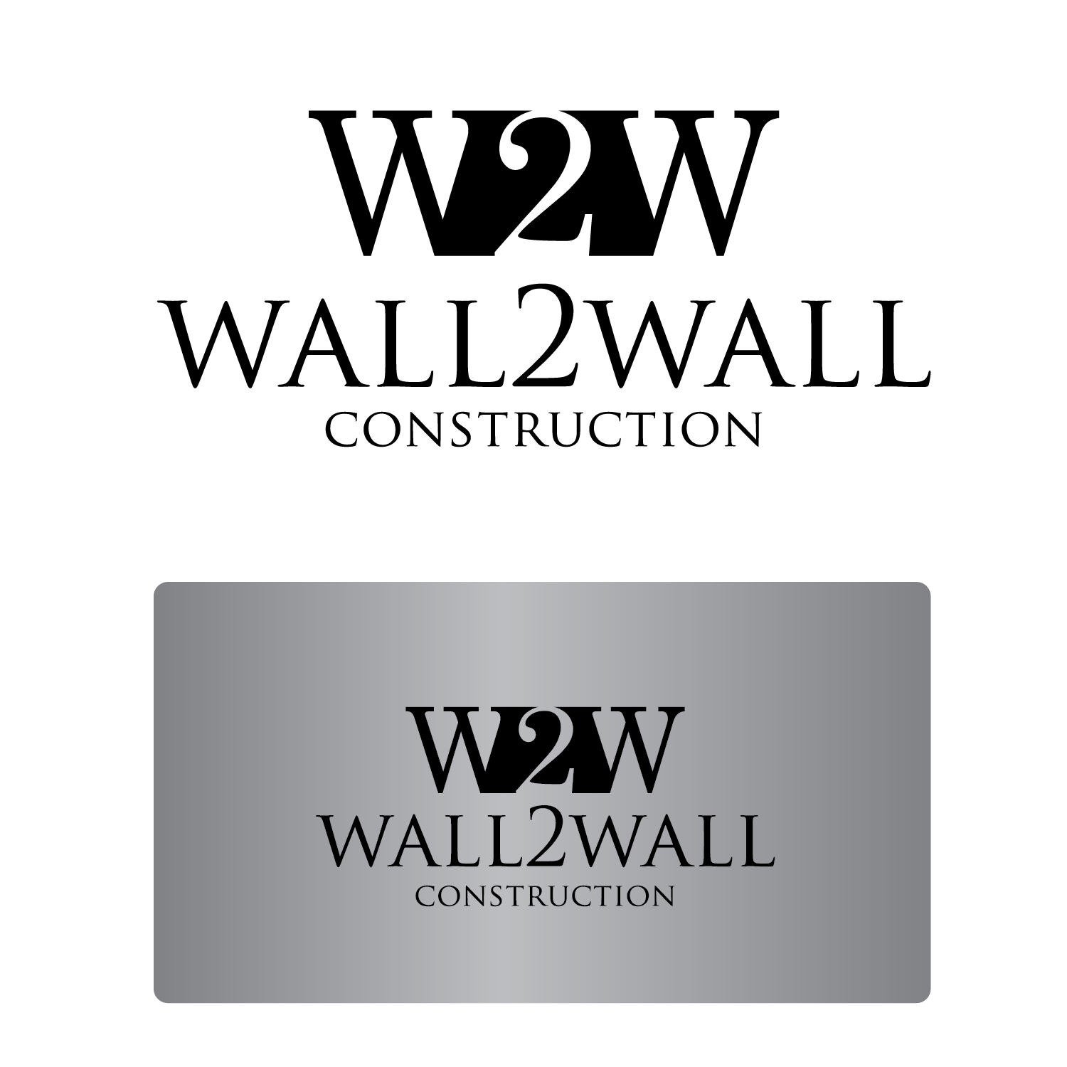 Logo Design by Pv_999 for Wall 2 Wall | Design #20824771