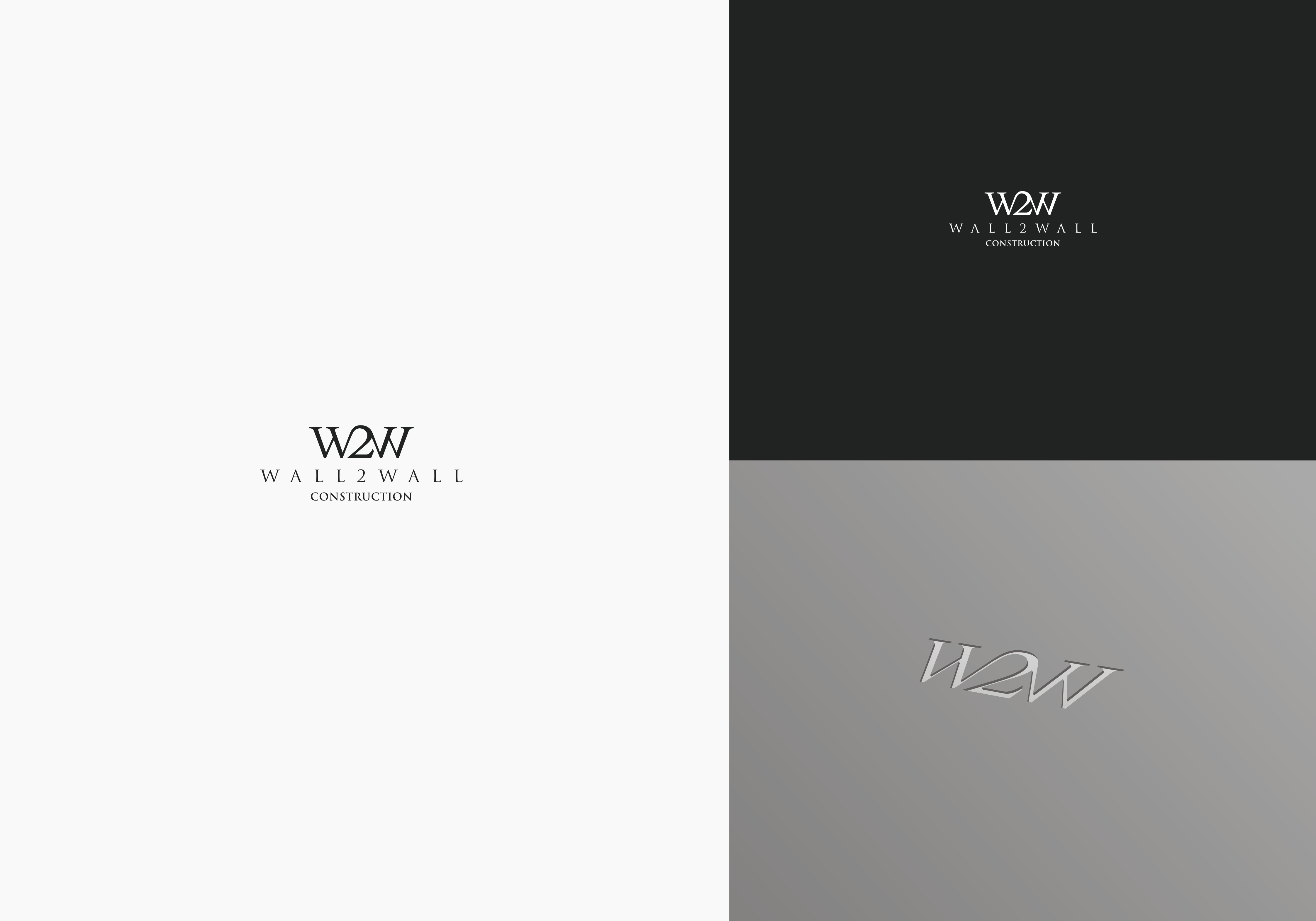 Logo Design by CKS d e s i g n for Wall 2 Wall | Design #20811619