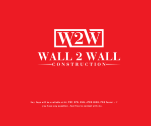 Logo-Design von Design Solving für Wall 2 Wall | Design: #20801600