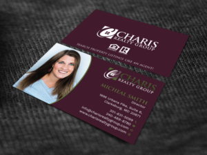 Charis Realty Business Cards template for all our agents.  | Business Card Design by Tripti Ranjan Gain