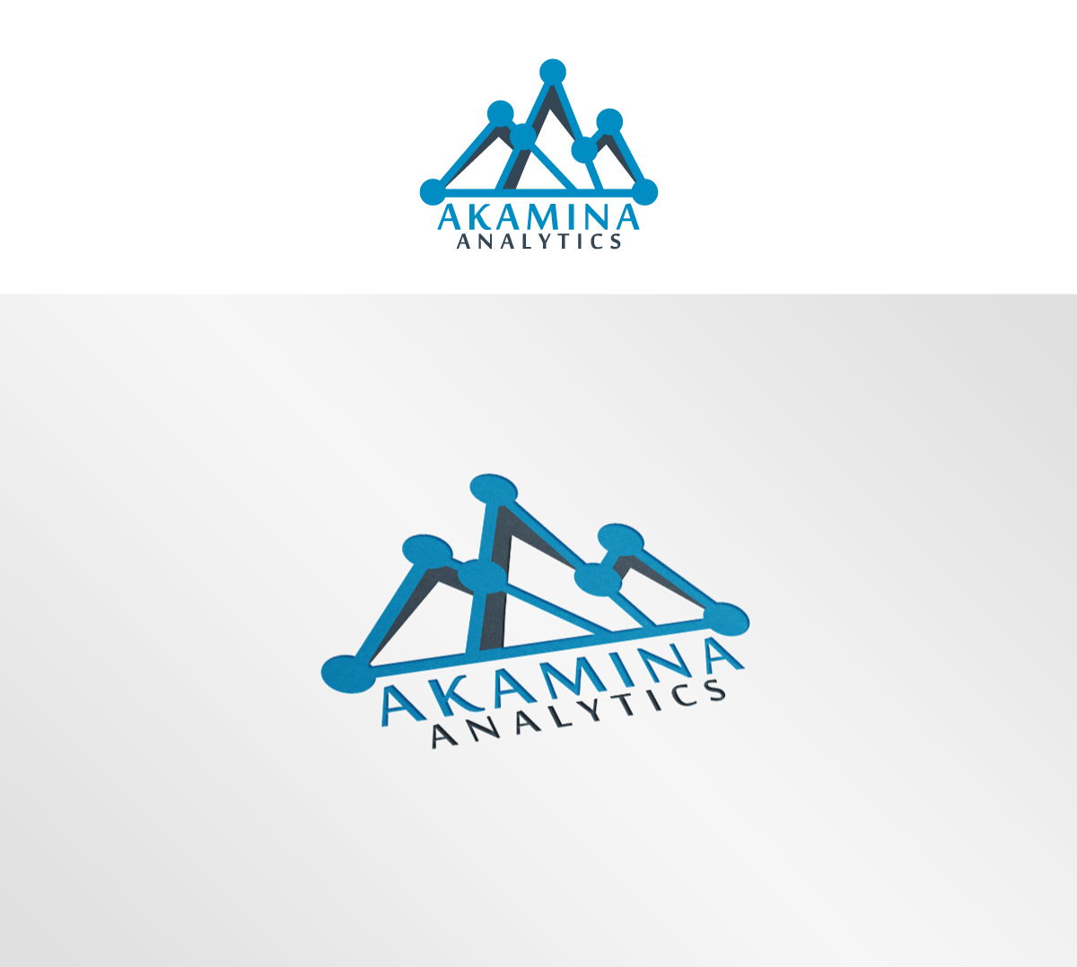 Logo Design by mr.stanche for Akamina Analytics | Design #20800448