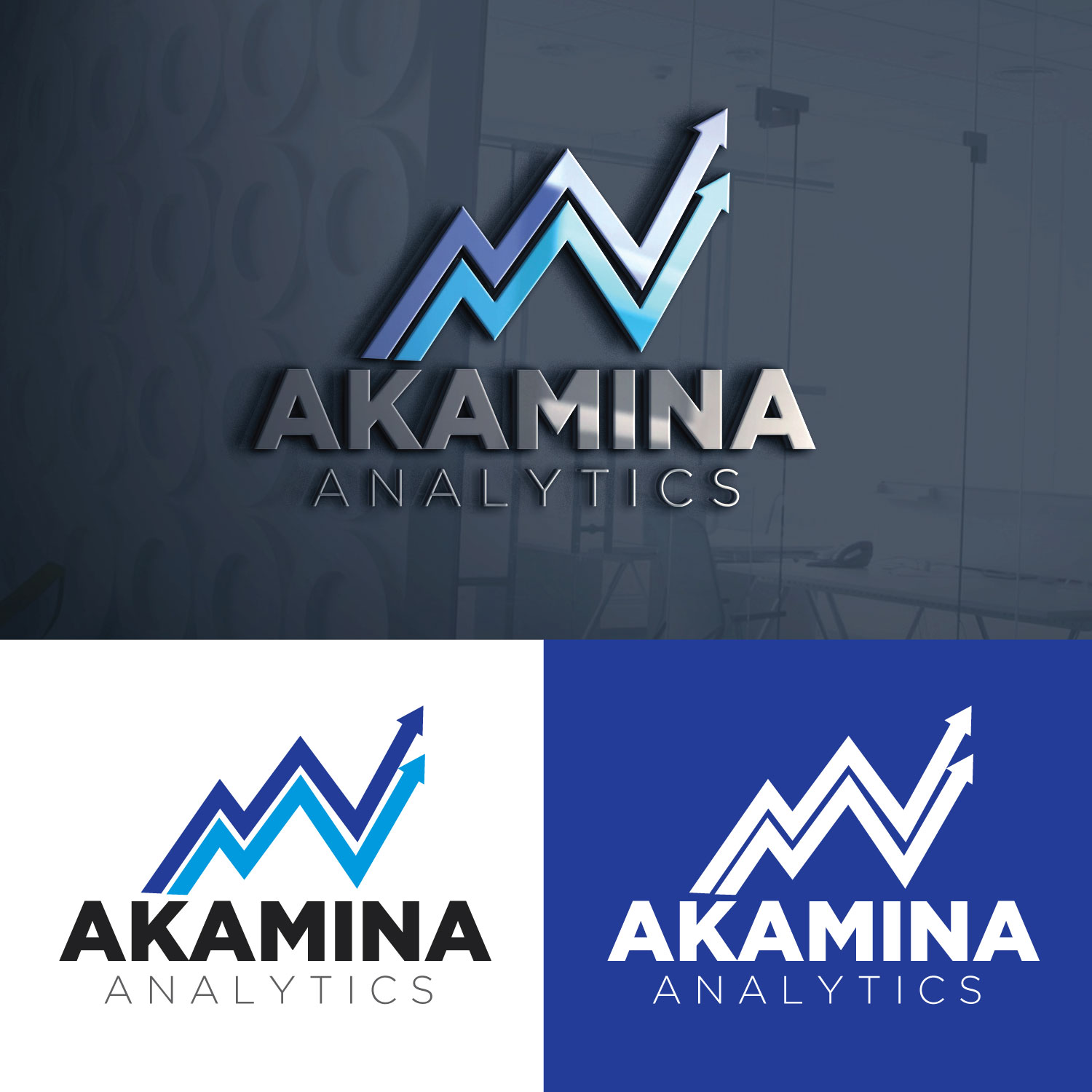 Logo Design by concepts for Akamina Analytics | Design #20852235