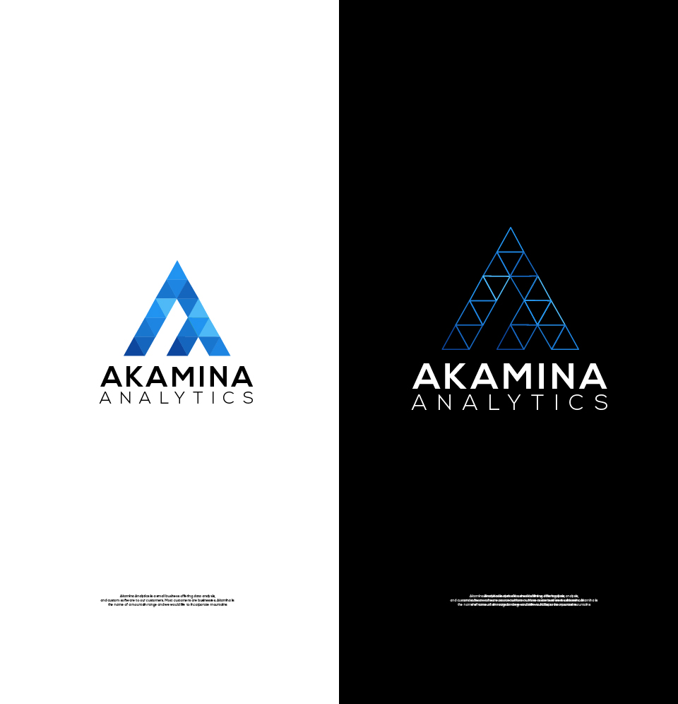 Diseño de Logo por Ui Sohal para Akamina Analytics | Diseño #20834708