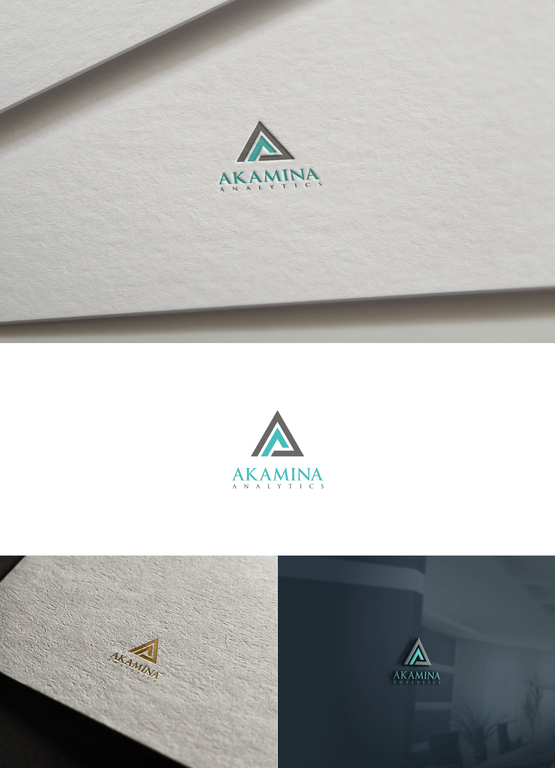 Logo Design by anggun diantorro 2 for Akamina Analytics | Design #20836326