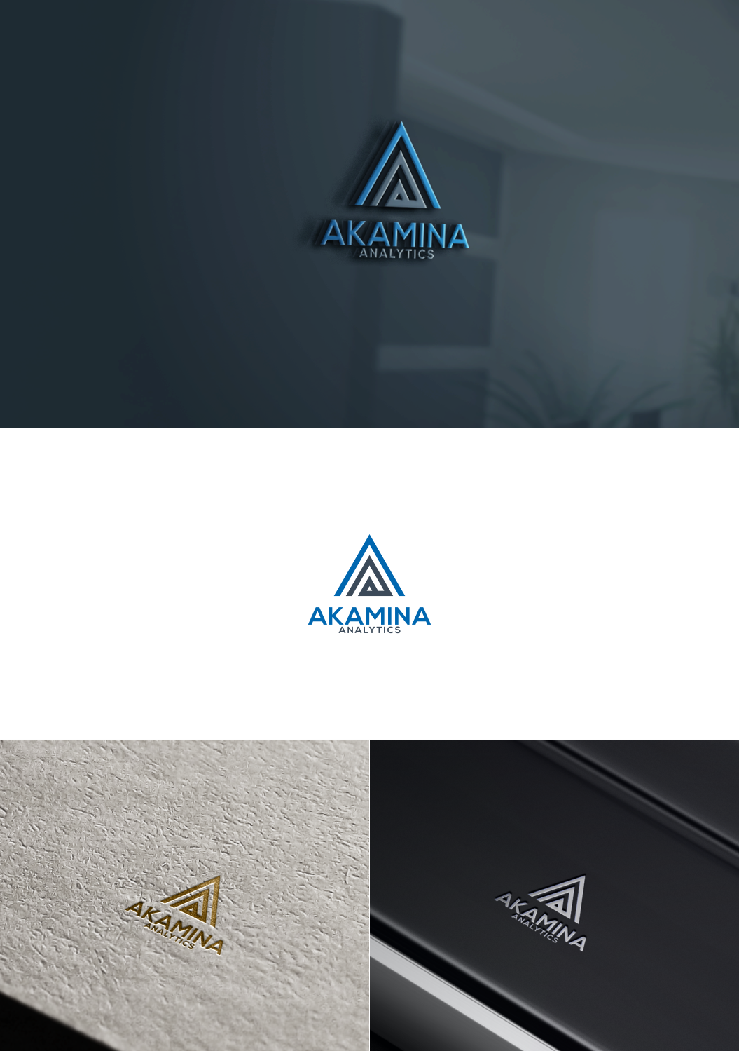 Logo Design by anggun diantorro 2 for Akamina Analytics | Design #20839006