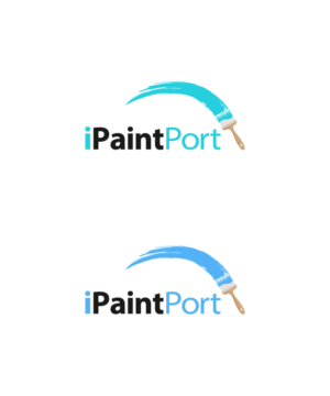 iPaintPort | Logo Design by Amethystica