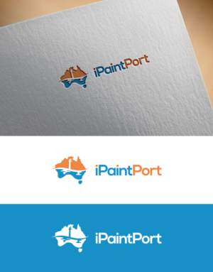 iPaintPort | Logo Design by ZiangArt_Studio