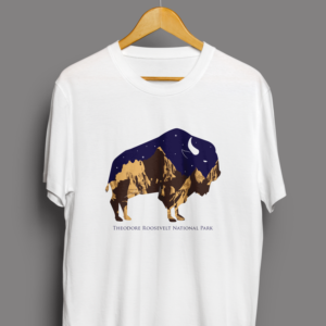 T-shirt for Theodore Roosevelt National Park | T-shirt Design by alice