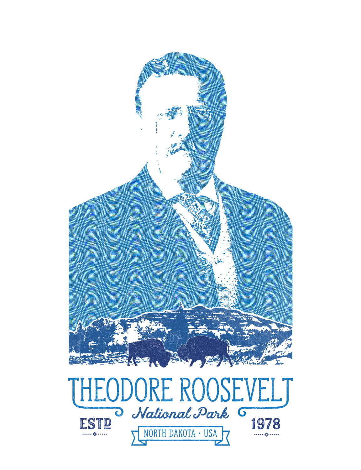Diseño de Camiseta por mancamoes para Theodore Roosevelt Nature & History Association | Diseño #20843841