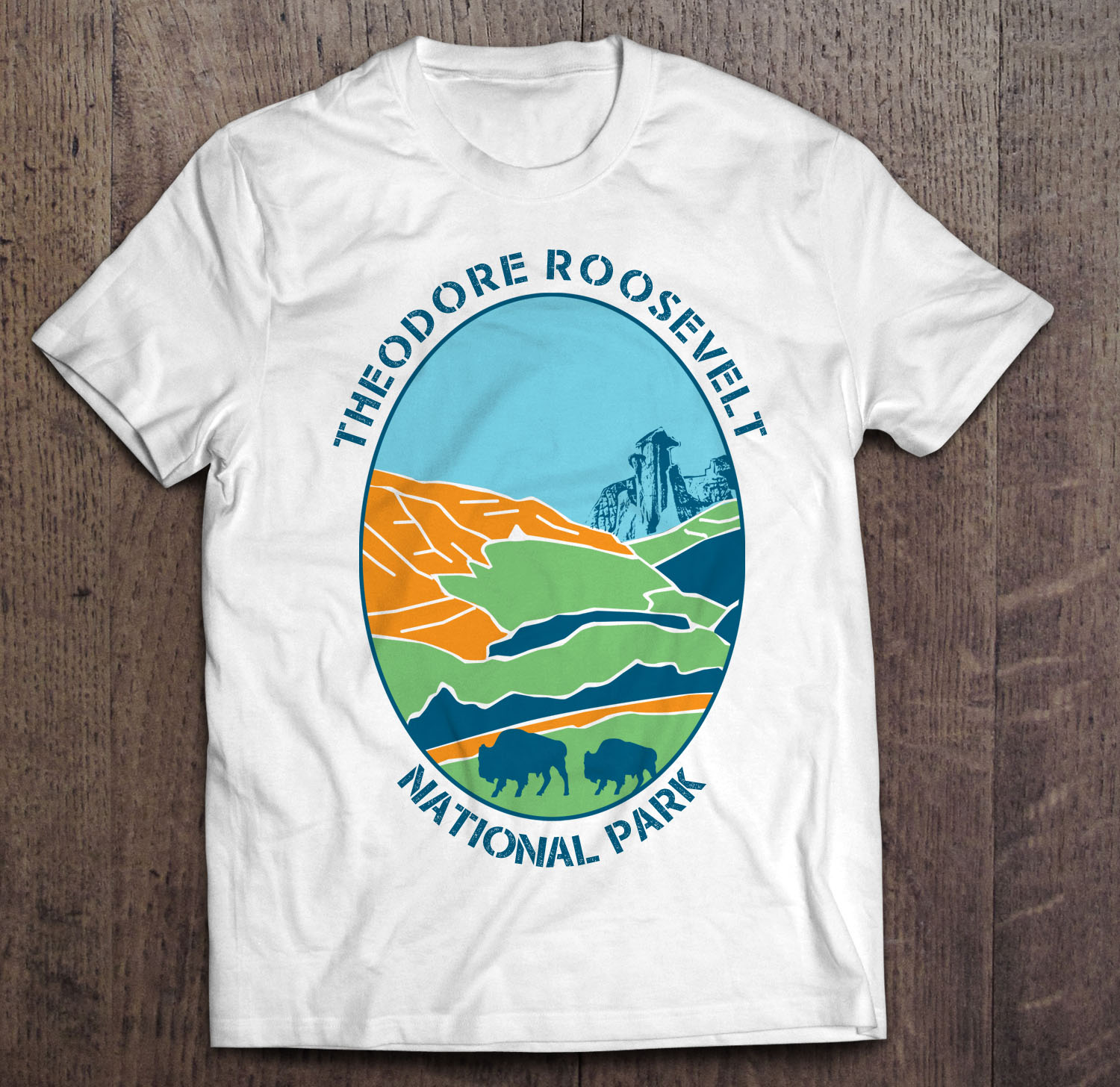 Diseño de Camiseta por creative gravity para Theodore Roosevelt Nature & History Association | Diseño #20846024