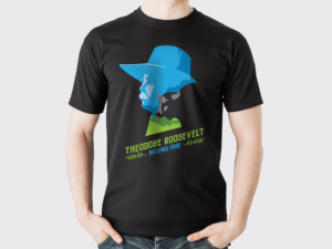 T-shirt for Theodore Roosevelt National Park | Diseño de Camiseta por Miketerashi