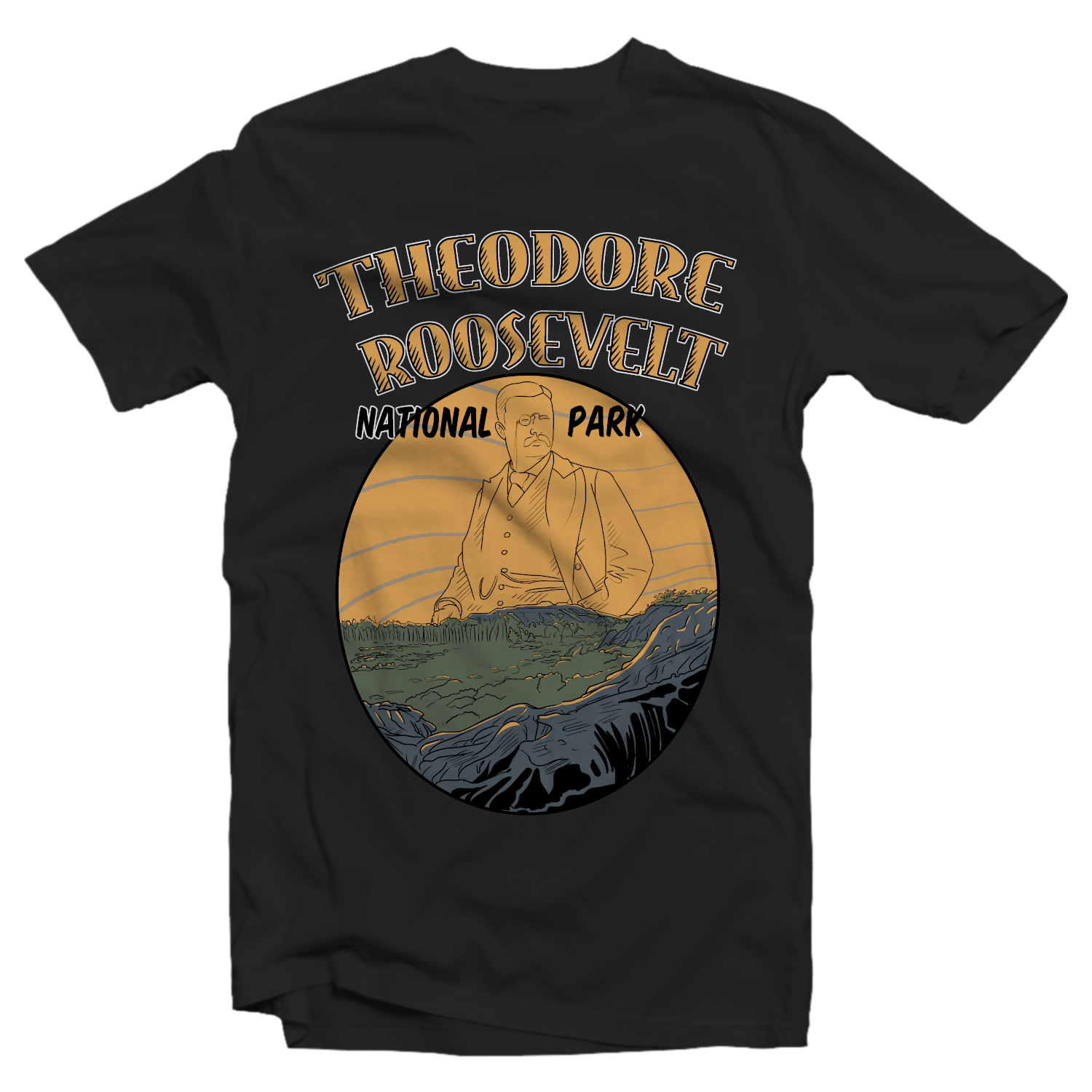 Diseño de Camiseta por Tomi Ax para Theodore Roosevelt Nature & History Association | Diseño #20852046