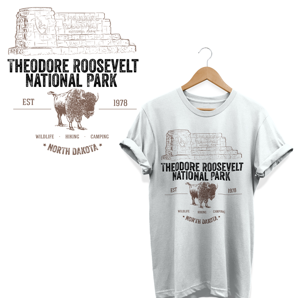 Diseño de Camiseta por Ngoeg para Theodore Roosevelt Nature & History Association | Diseño #20852463