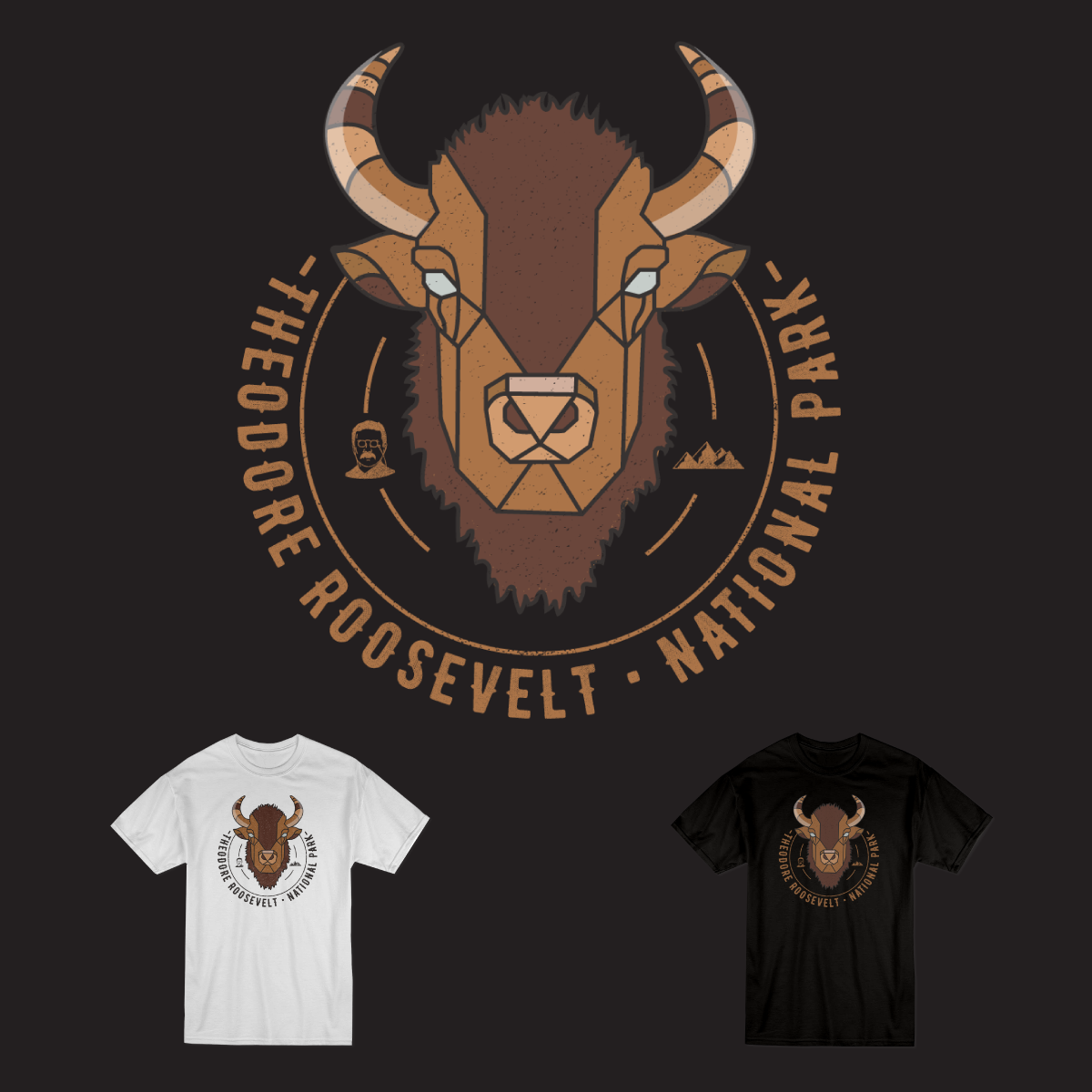 T-shirt Design by Lekelvens for Theodore Roosevelt Nature & History Association | Design #20843306