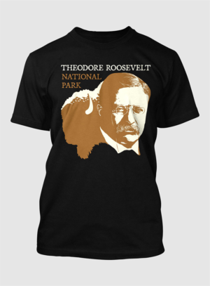 T-shirt for Theodore Roosevelt National Park | T-shirt Design by 777SKY