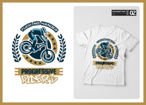 Progressive Riders Mountain Biking T-Shirt Designs | T-Shirt-Design von Gohsantosa