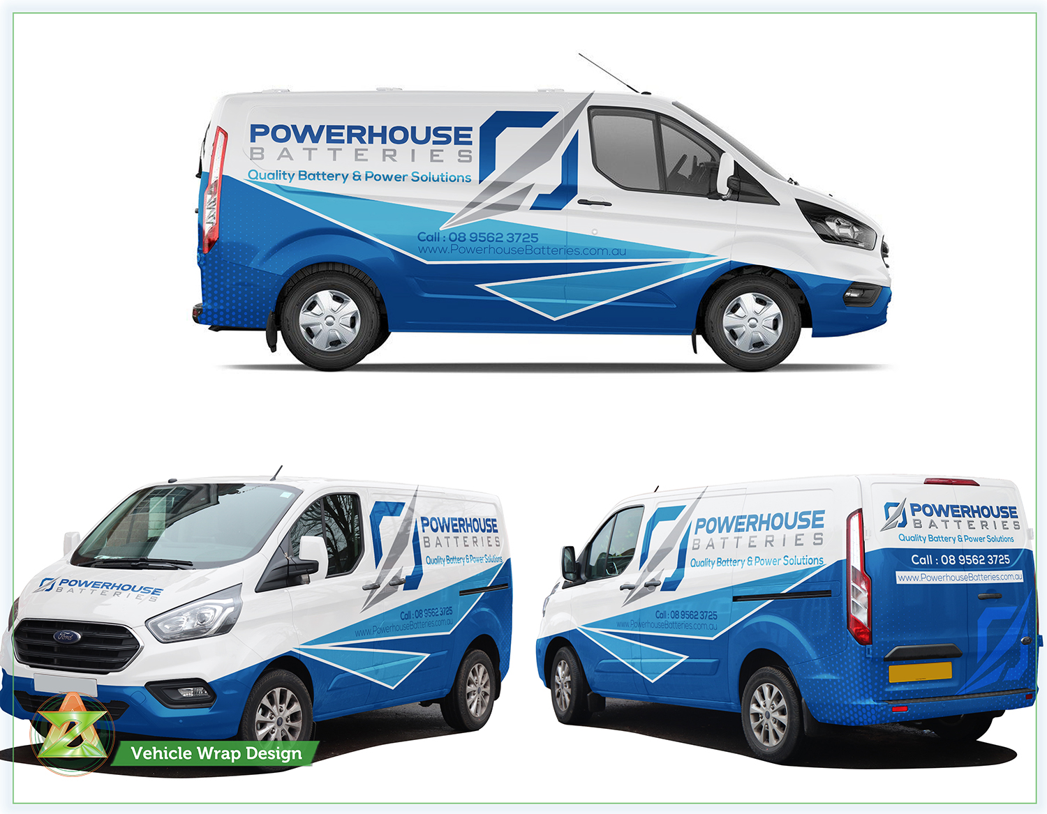 Design de Covering de Véhicule par Azhoeck pour Powerhouse Batteries Pty Ltd | Design #20836724