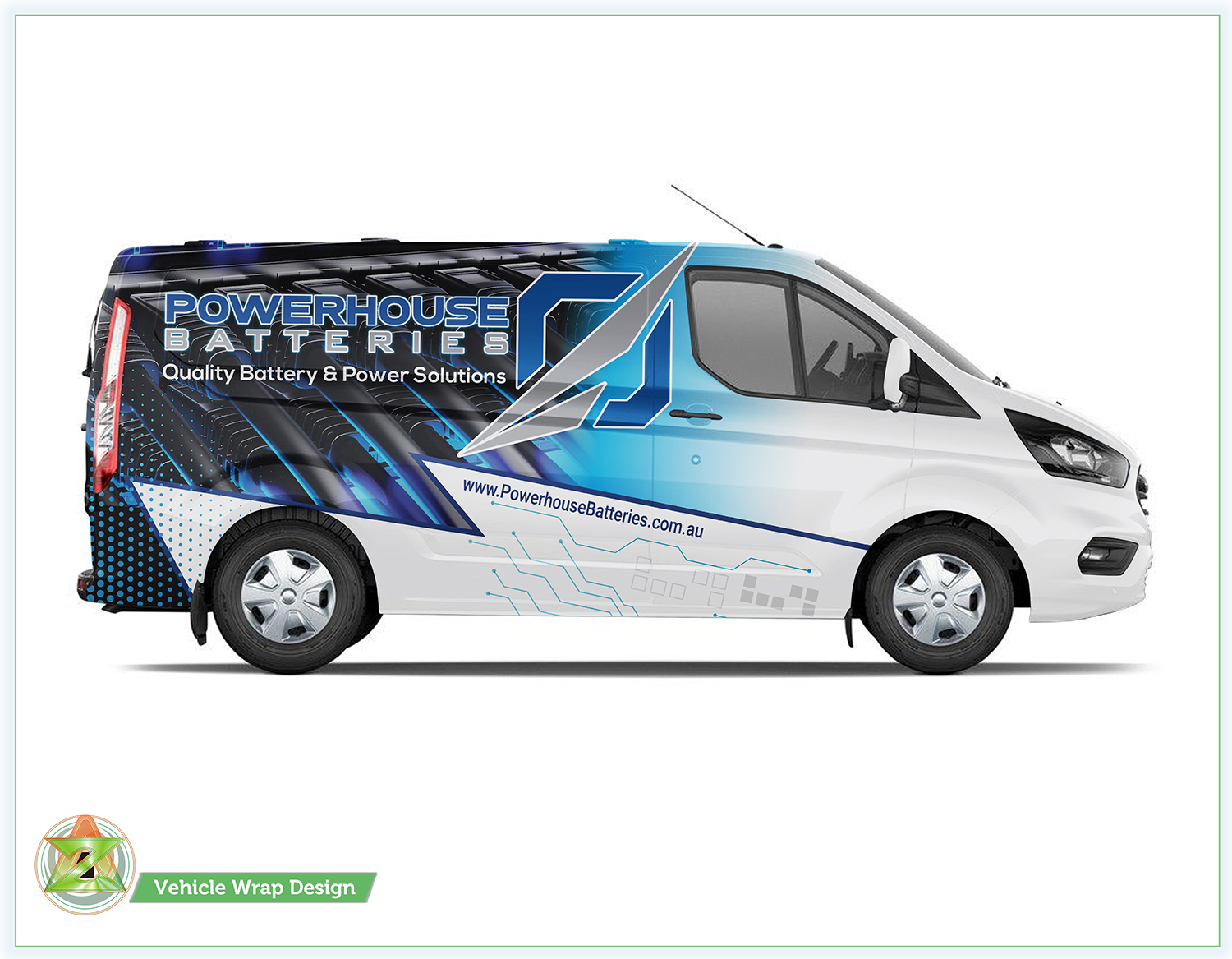 Design de Covering de Véhicule par Azhoeck pour Powerhouse Batteries Pty Ltd | Design #20858476