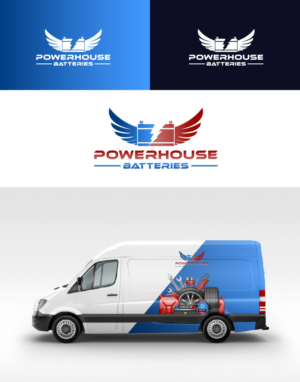 Car Wrap-Design von Ash_king für Powerhouse Batteries Pty Ltd | Design: #20816123