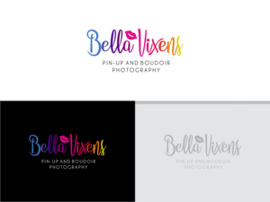 Bella Vixens ( pin-up and boudoir photography) | Logo Design by Atvento Graphics