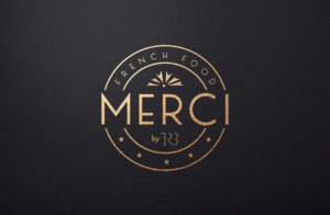 Merci French food by TRB | Logo Design by GLDesigns