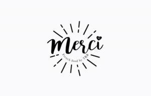 Merci French food by TRB | Logo Design by ngahoang1711