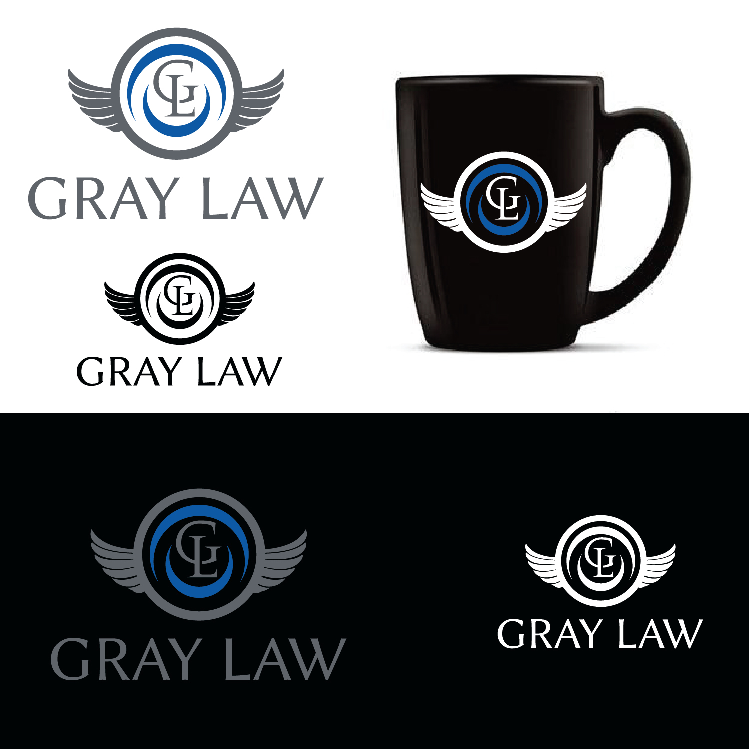 Logo Design by emptyboxgraphics for Gray Law Group | Design #20808487