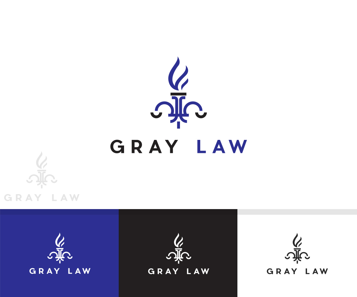 Logo Design by Adeel Hanif® for Gray Law Group | Design #20833656
