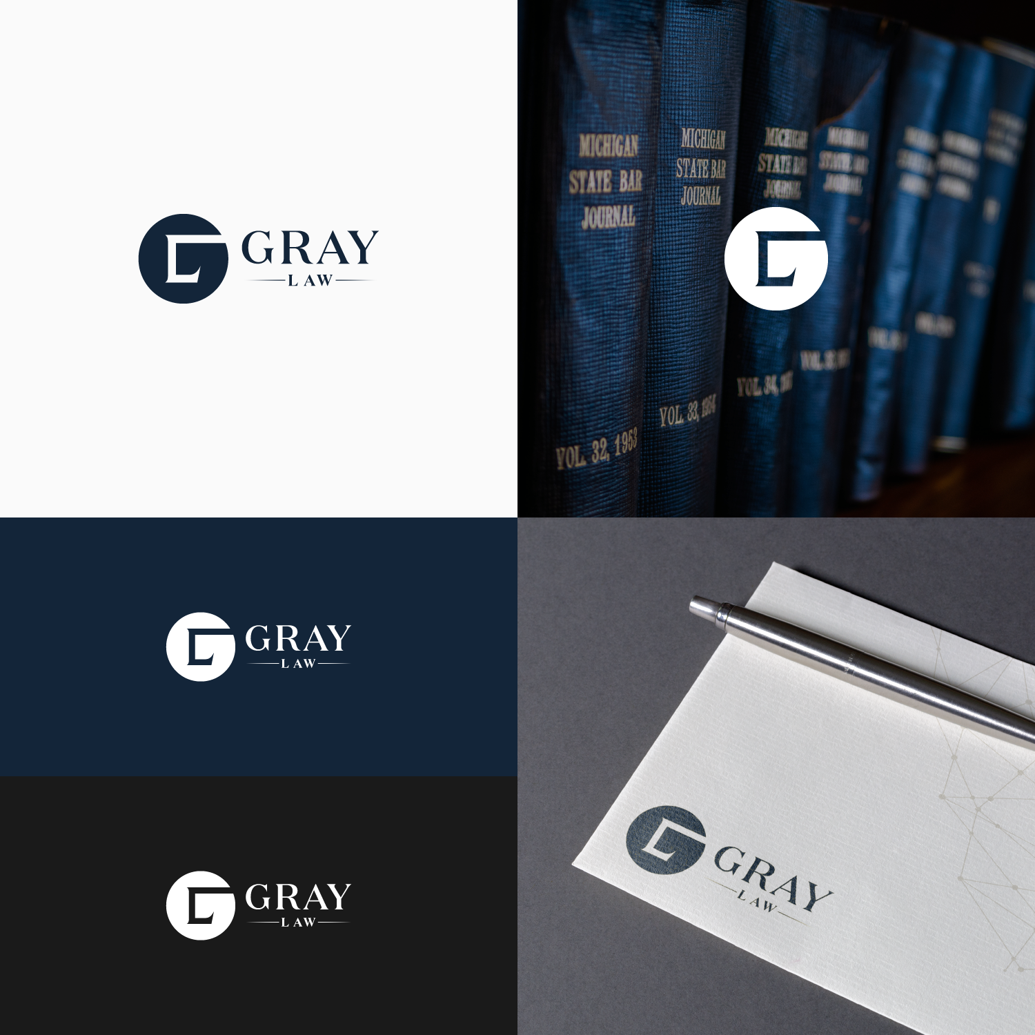 Logo Design by SlashGrid for Gray Law Group | Design #20809378