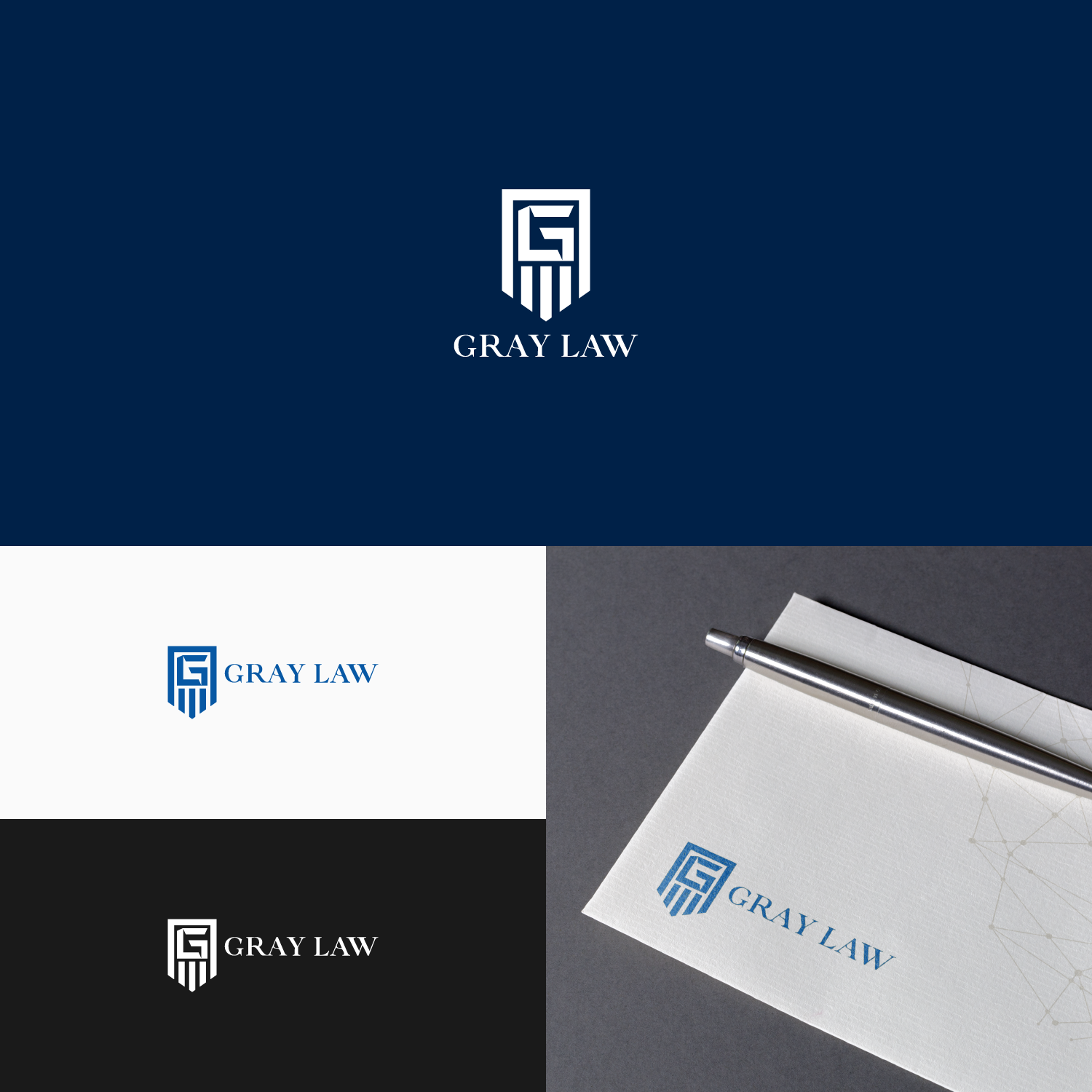 Logo Design by SlashGrid for Gray Law Group | Design #20813718